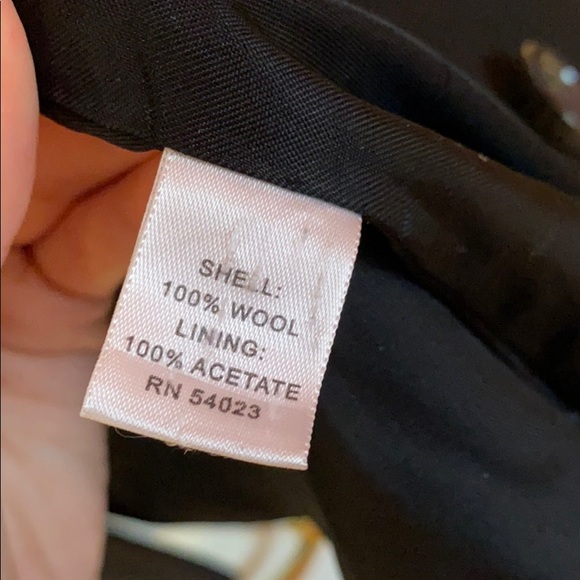 Banana Republic black Swing wool coat - Picture 10 of 12